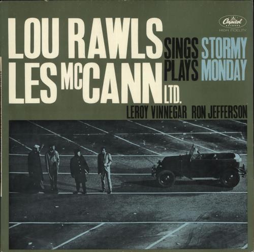 Lou Rawls & Les McCann Ltd Stormy Monday - 1st vinyl LP album (LP record) French LRLLPST728704