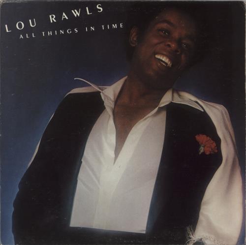Lou Rawls All Things In Time vinyl LP album (LP record) US LRWLPAL880988