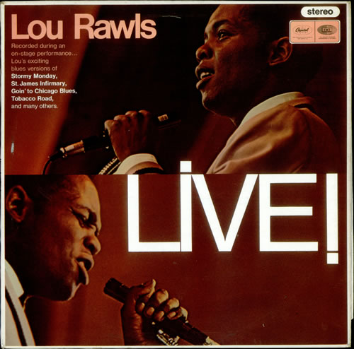 Lou Rawls Live! - 1 Box vinyl LP album (LP record) UK LRWLPLI534005