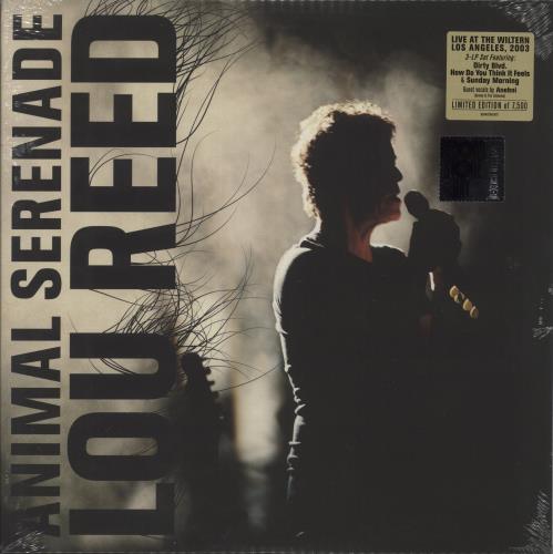 Lou Reed Animal Serenade - RSD - Sealed 3-LP vinyl record set (Triple LP Album) UK LOU3LAN871464