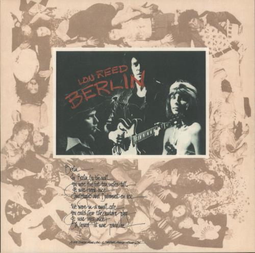 Lou Reed Berlin - 180gm vinyl LP album (LP record) UK LOULPBE730226