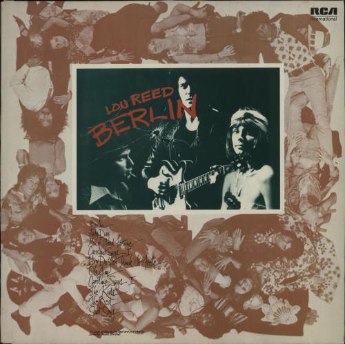 Lou Reed Berlin vinyl LP album (LP record) UK LOULPBE608733
