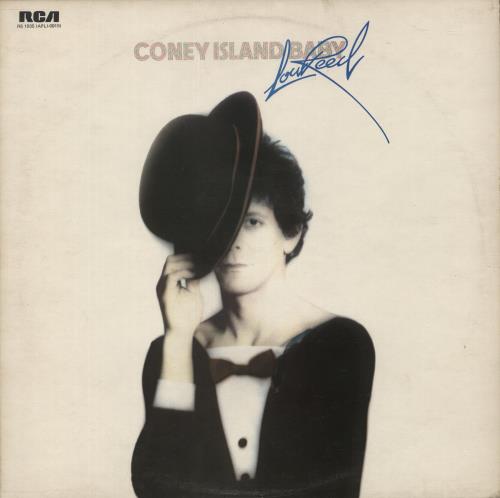 Lou Reed Coney Island Baby - VG vinyl LP album (LP record) UK LOULPCO871569