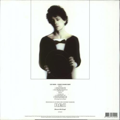 Lou Reed Coney Island Baby vinyl LP album (LP record) UK LOULPCO796911