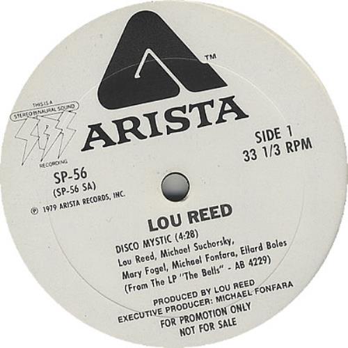Lou Reed Disco Mystic 12" vinyl single (12 inch record / Maxi-single) US LOU12DI391480