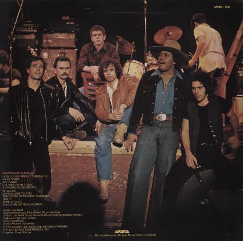 Lou Reed Growing Up In Public vinyl LP album (LP record) UK LOULPGR308327