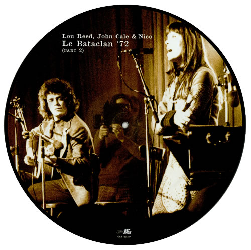 Lou Reed Le Bataclan '72 [Part 2] picture disc LP (vinyl picture disc album) Italian LOUPDLE457397