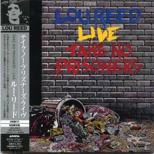Lou Reed Live: Take No Prisoners 2 CD album set (Double CD) Japanese LOU2CLI369178