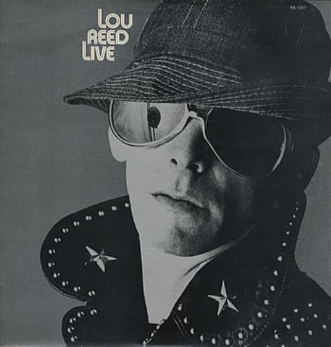 Lou Reed Lou Reed Live vinyl LP album (LP record) UK LOULPLO186429