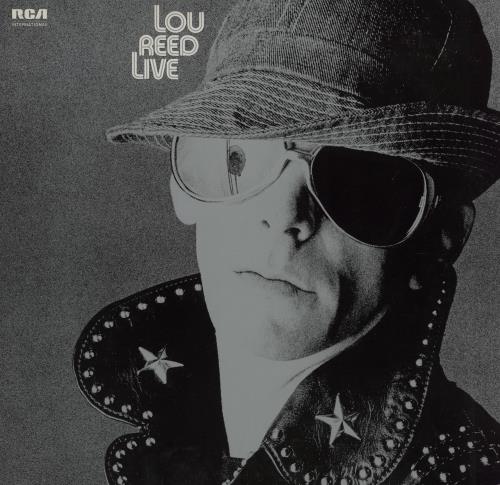 Lou Reed Lou Reed Live vinyl LP album (LP record) German LOULPLO684479