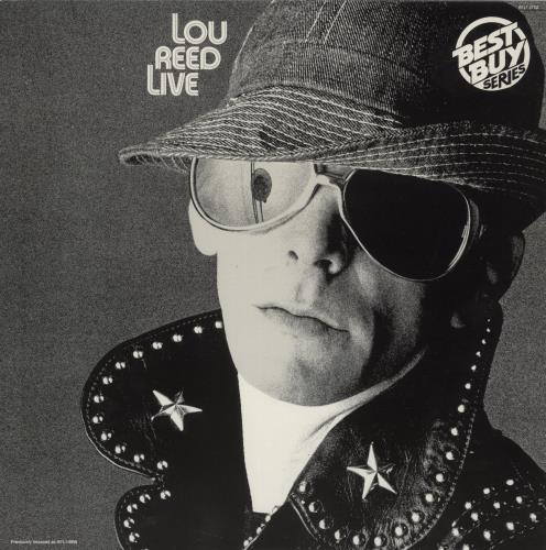 Lou Reed Lou Reed Live vinyl LP album (LP record) Canadian LOULPLO864370
