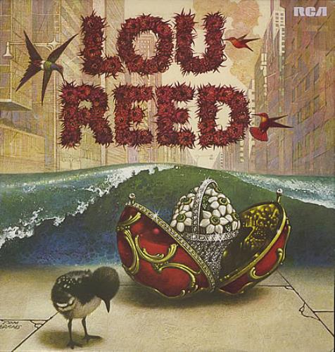 Lou Reed Lou Reed vinyl LP album (LP record) German LOULPLO392358