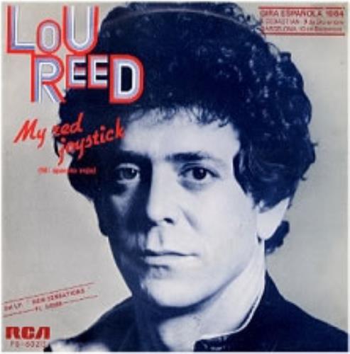 Lou Reed My Red Joystick 7" vinyl single (7 inch record / 45) Spanish LOU07MY179815