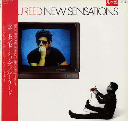 Lou Reed New Sensations vinyl LP album (LP record) Japanese LOULPNE178493