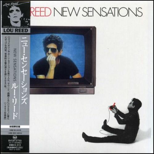 Lou Reed New Sensations CD album (CDLP) Japanese LOUCDNE369197