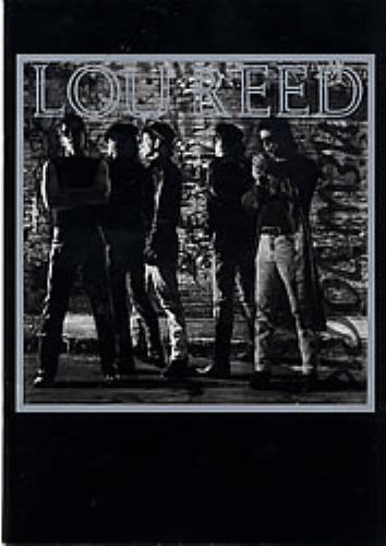 Lou Reed New York tour programme Japanese LOUTRNE269572
