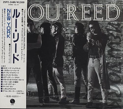Lou Reed New York CD album (CDLP) Japanese LOUCDNE375999