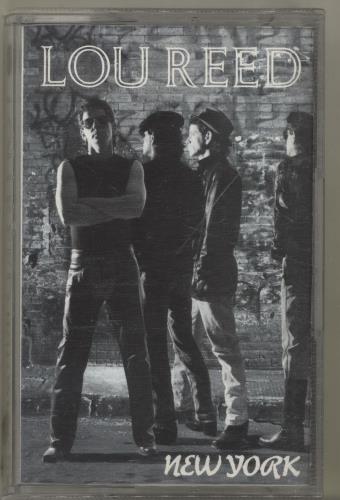 Lou Reed New York cassette album German LOUCLNE702721