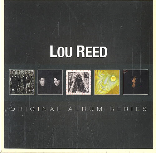 Lou Reed Original Album Series - Sealed 5-CD album set UK LOU5COR590739