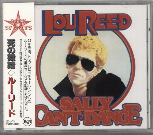 Lou Reed Sally Can't Dance CD album (CDLP) Japanese LOUCDSA466966