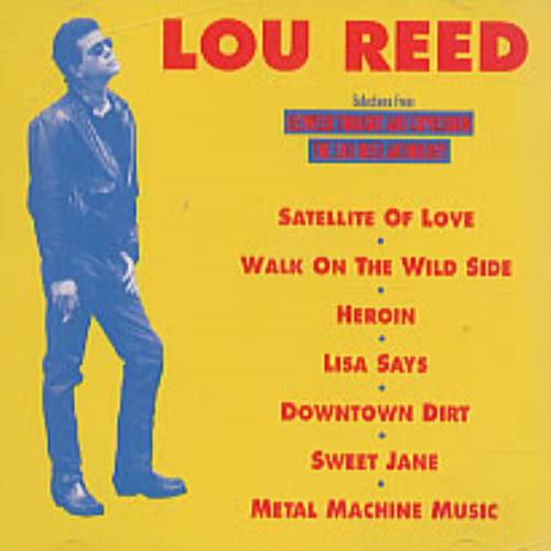 Lou Reed Selections From Between Thought... CD album (CDLP) US LOUCDSE23500