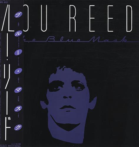Lou Reed The Blue Mask vinyl LP album (LP record) Japanese LOULPTH327133