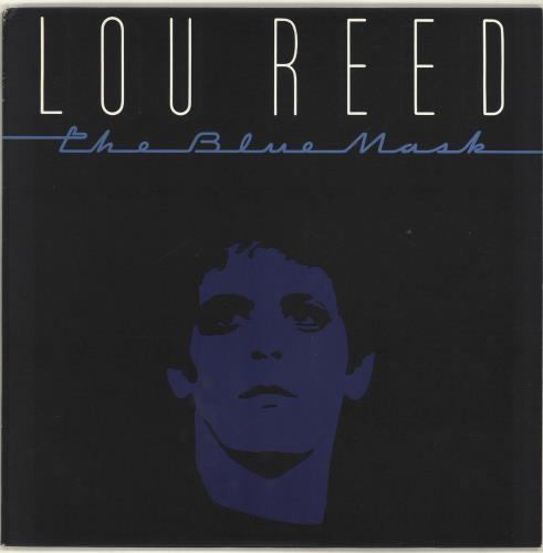 Lou Reed The Blue Mask vinyl LP album (LP record) US LOULPTH702335