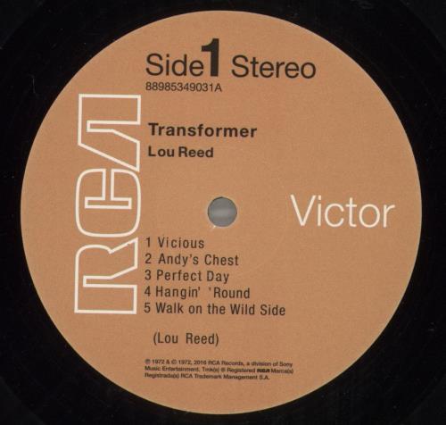Lou Reed Transformer - 180gram Vinyl vinyl LP album (LP record) UK LOULPTR758648