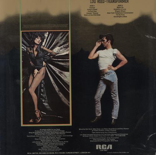 Lou Reed Transformer - 1st - Laminated - EX vinyl LP album (LP record) UK LOULPTR800705