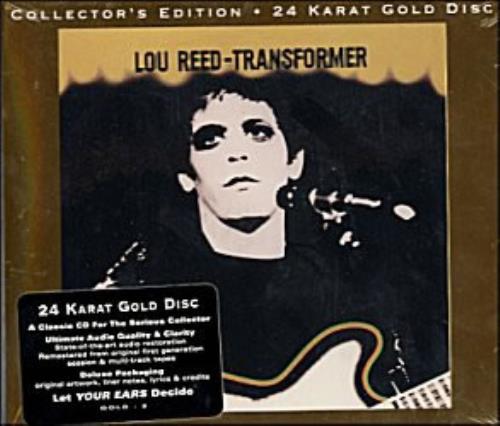Lou Reed Transformer - Gold Disc CD album (CDLP) US LOUCDTR49314
