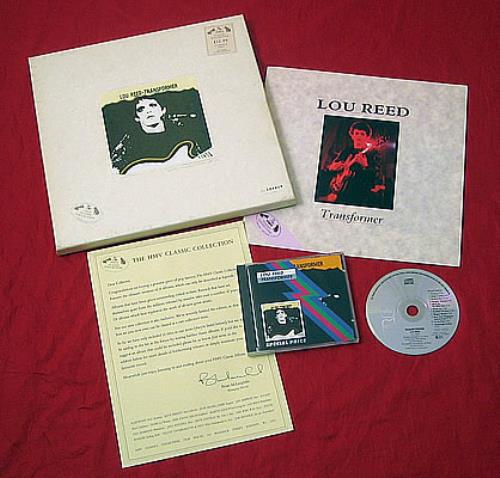 Lou Reed Transformer - Mint box set UK LOUBXTR383765