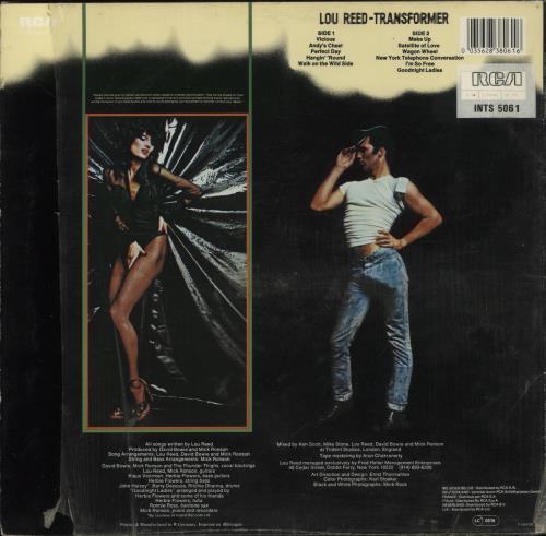 Lou Reed Transformer - Shrink vinyl LP album (LP record) German LOULPTR808688