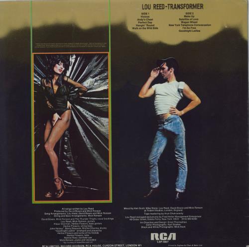 Lou Reed Transformer - US Vinyl vinyl LP album (LP record) UK LOULPTR794214