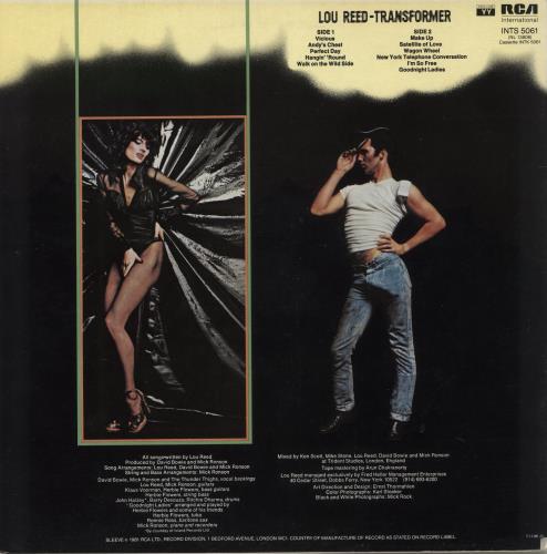 Lou Reed Transformer vinyl LP album (LP record) UK LOULPTR576998