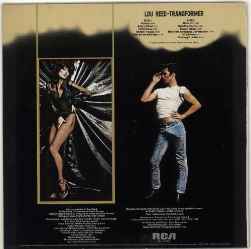 Lou Reed Transformer vinyl LP album (LP record) Dutch LOULPTR707458