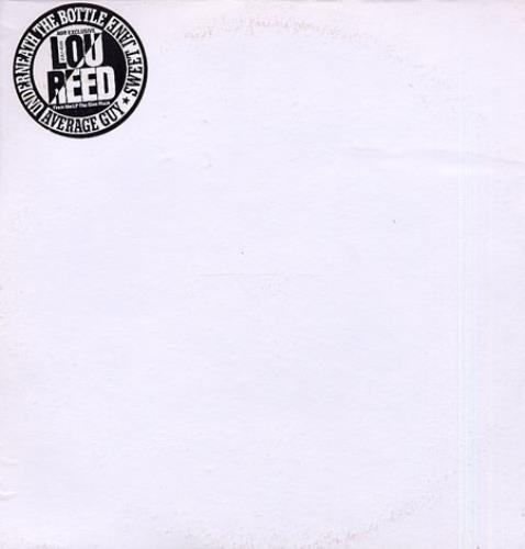 Lou Reed Underneath The Bottle 12" vinyl single (12 inch record / Maxi-single) US LOU12UN336093