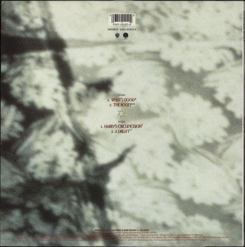 Lou Reed What's Good 12" vinyl single (12 inch record / Maxi-single) UK LOU12WH91141