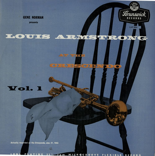 Louis Armstrong At The Crescendo Volumes 1 & 2 2-LP vinyl record set (Double LP Album) UK LOA2LAT566227