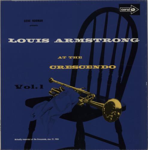 Louis Armstrong At The Crescendo Volumes 1 & 2 2-LP vinyl record set (Double LP Album) UK LOA2LAT675941