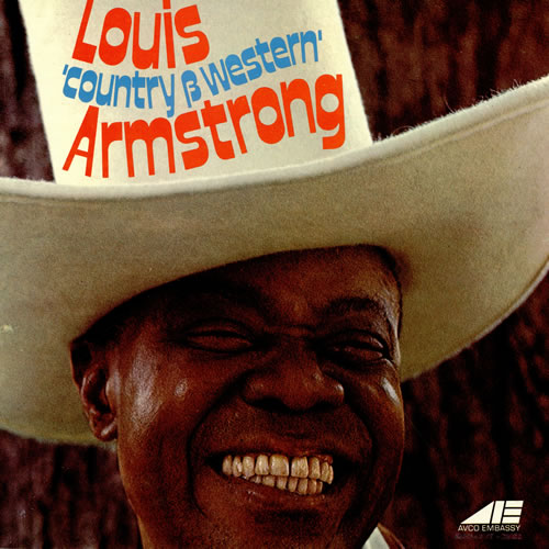 Louis Armstrong Country & Western vinyl LP album (LP record) UK LOALPCO457671