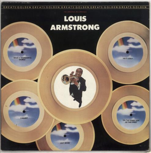 Louis Armstrong Golden Greats vinyl LP album (LP record) UK LOALPGO738174