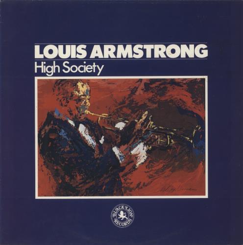 Louis Armstrong High Society vinyl LP album (LP record) Dutch LOALPHI867137