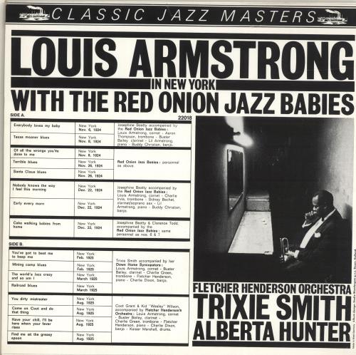 Louis Armstrong In New York vinyl LP album (LP record) German LOALPIN694170