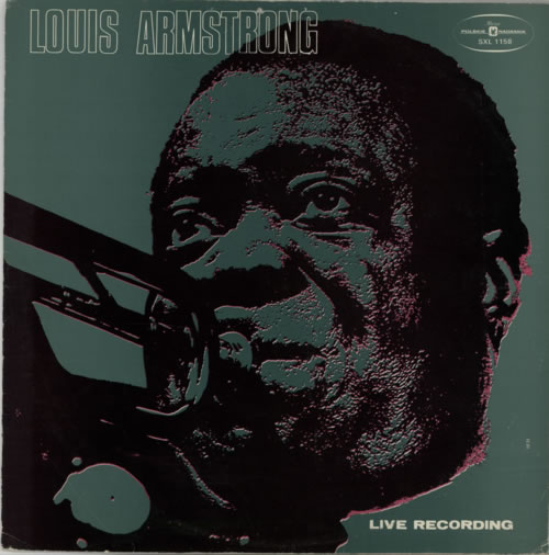 Louis Armstrong Live Recording vinyl LP album (LP record) Polish LOALPLI605694