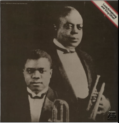 Louis Armstrong Louis Armstrong And King Oliver 2-LP vinyl record set (Double LP Album) French LOA2LLO613660