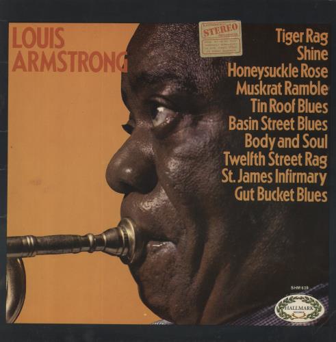 Louis Armstrong Louis Armstrong vinyl LP album (LP record) UK LOALPLO470973