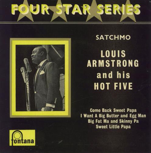 Louis Armstrong Satchmo 7" vinyl single (7 inch record / 45) UK LOA07SA831152