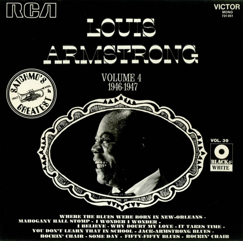 Louis Armstrong Satchmo's Greatest Vol. 4 vinyl LP album (LP record) French LOALPSA445330