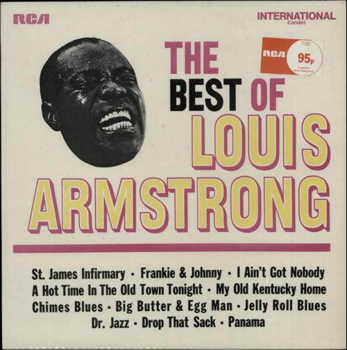 Louis Armstrong The Best Of Louis Armstrong vinyl LP album (LP record) UK LOALPTH458558