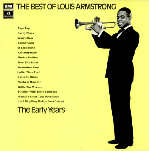 Louis Armstrong The Best Of Louis Armstrong vinyl LP album (LP record) UK LOALPTH492820